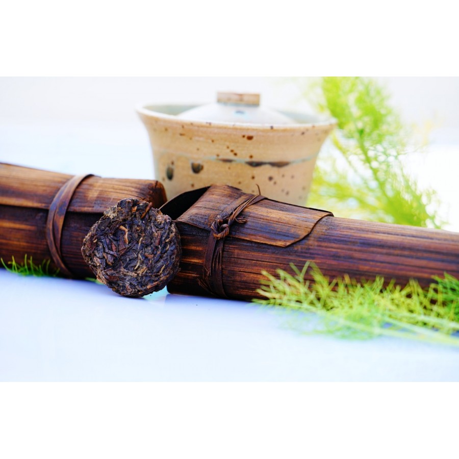 Singpho Phalap ( Bamboo Smoked Tea ) ( 10 Years Of Ageing )
